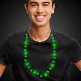 LED Shamrock Necklace